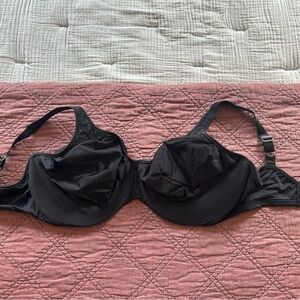Bali Minimizer Black Underwire Bra 3385
